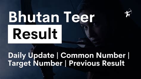 bhutan teer counter result